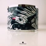 Široka zapestnica Zebra