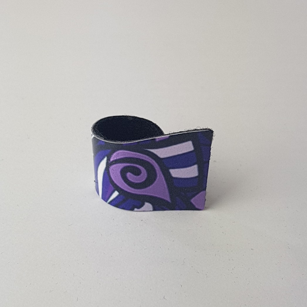Lila Snail Ring