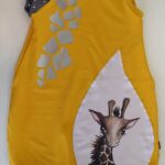 Mini Yellow Giraffe Dress
