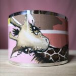 Wide Giraffe Bracelet, Pink