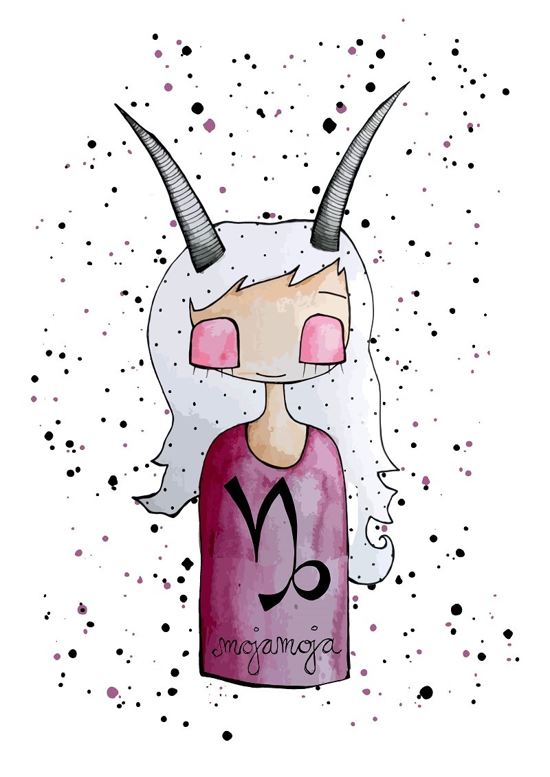 Art print Horoskop Kozorog