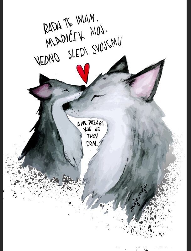 Art print Always follow your heart
