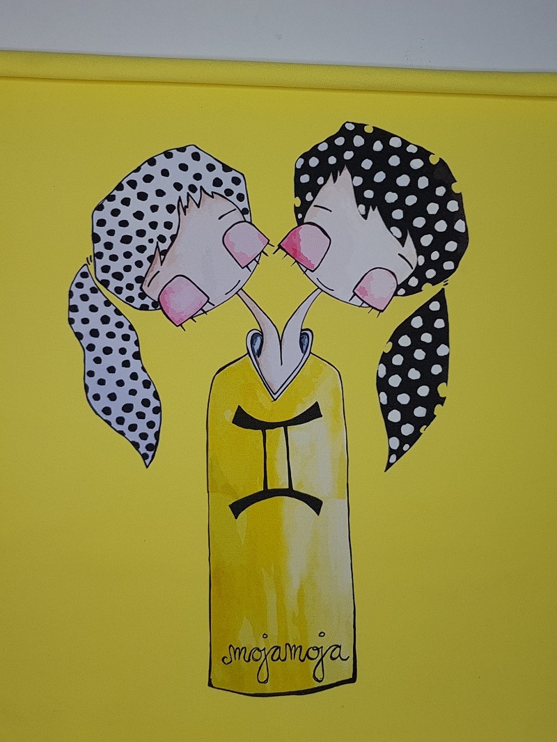 Panel 50x70 Horoscope Gemini