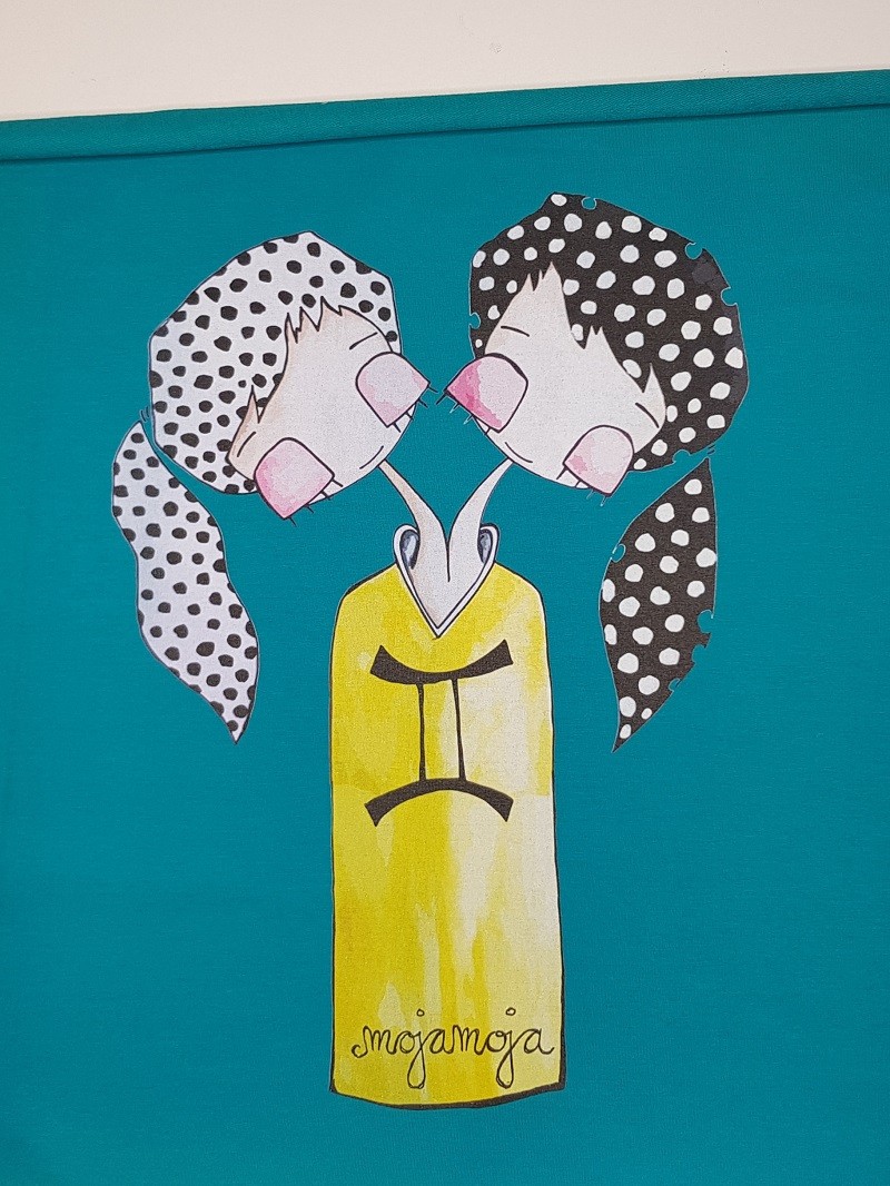 Panel 50x70 Horoscope Gemini