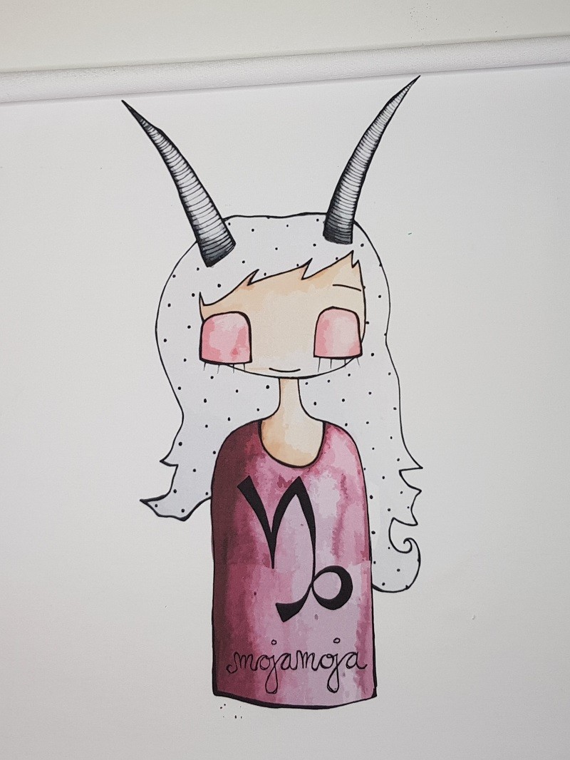 50x70 Panel Horoscope Capricorn