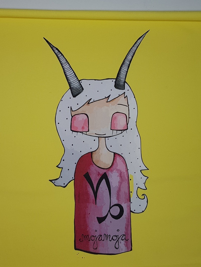 50x70 Panel Horoscope Capricorn