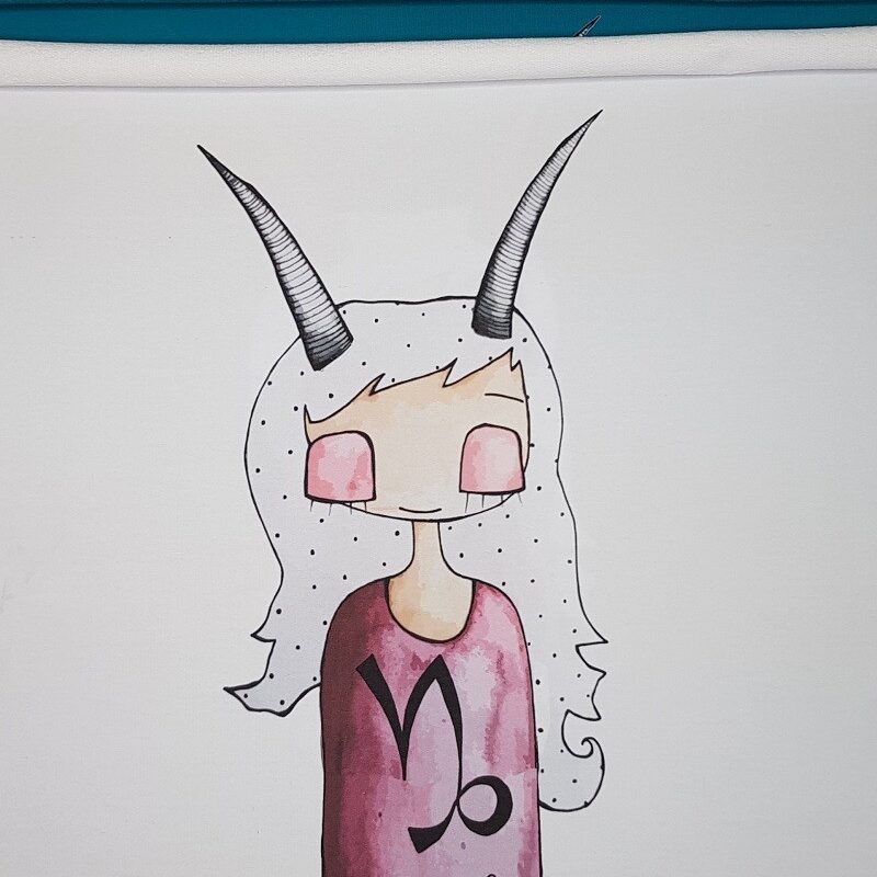 50x70 Panel Horoscope Capricorn