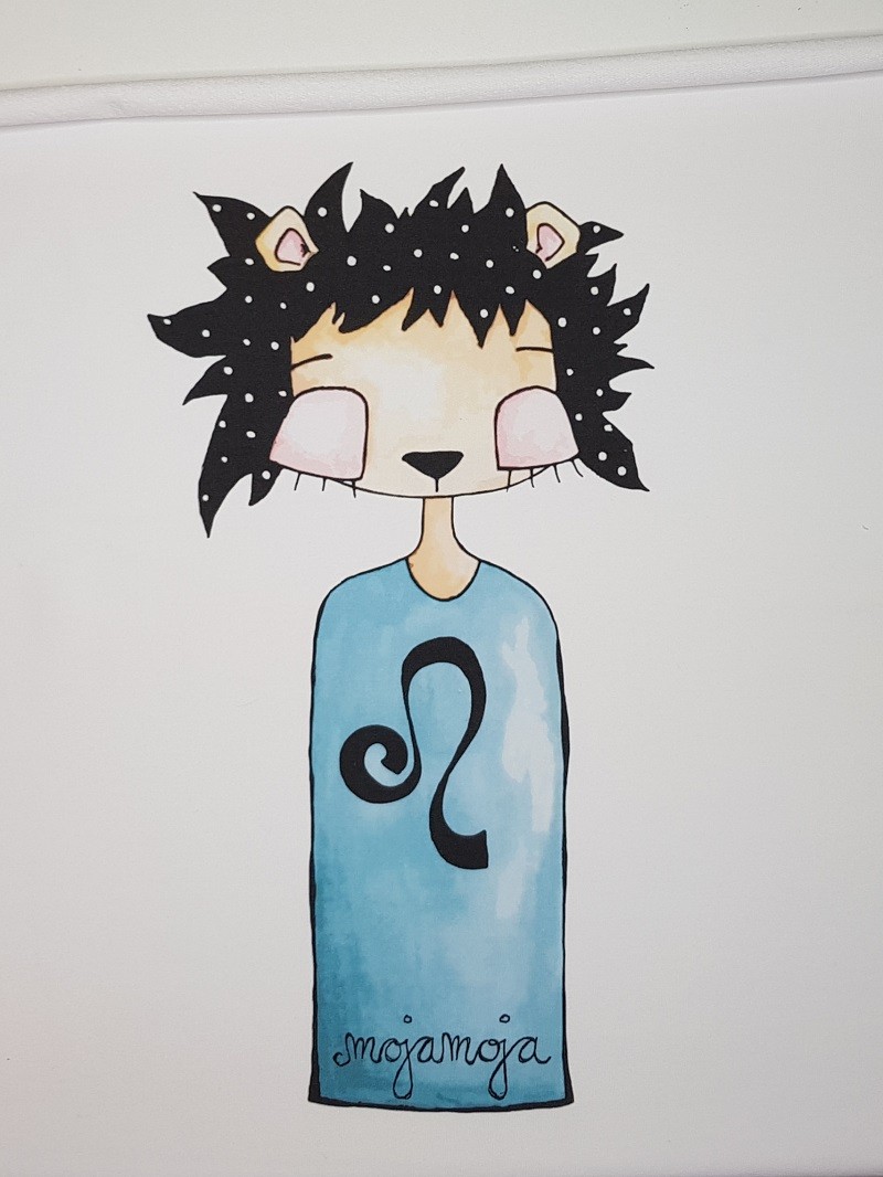 Panela 50x70 Horoskop Lev