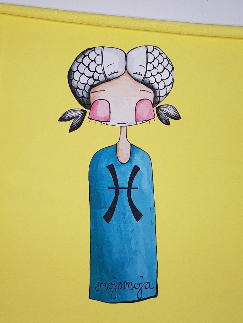 Panela 50x70 Horoskop Ribi