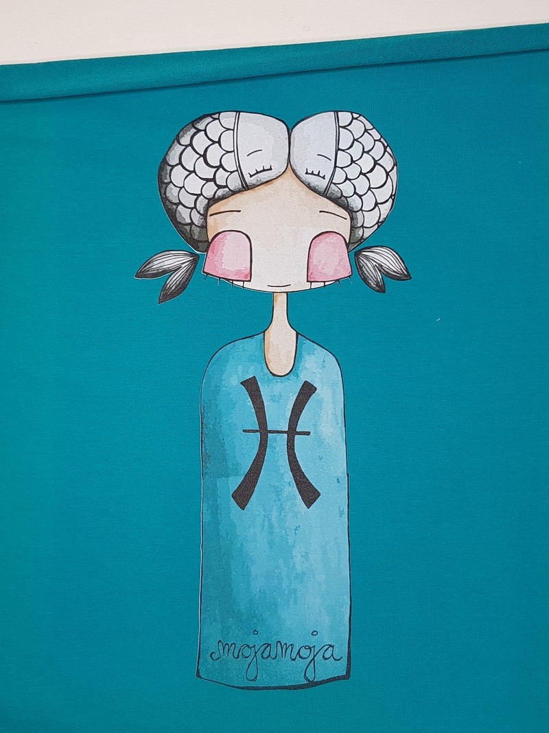 Panela 50x70 Horoskop Ribi