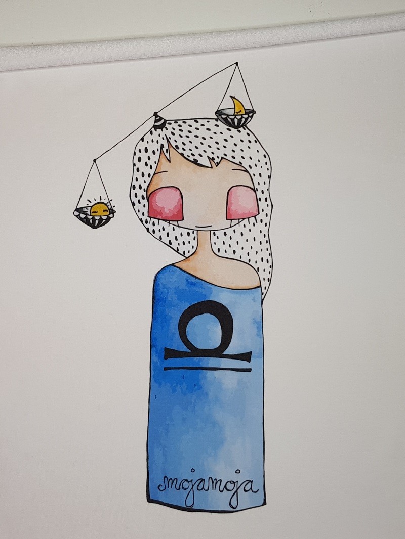 50x70 Panel Horoscope Libra