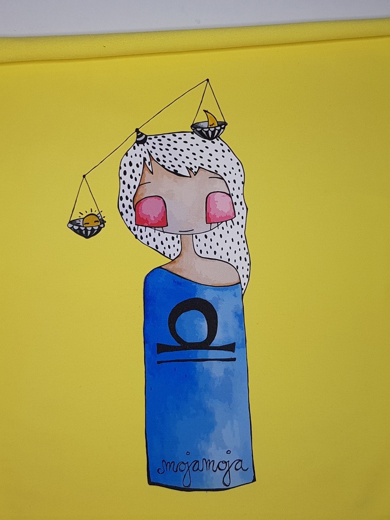 50x70 Panel Horoscope Libra
