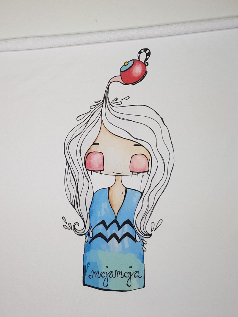 50x70 Panel Horoscope Aquarius