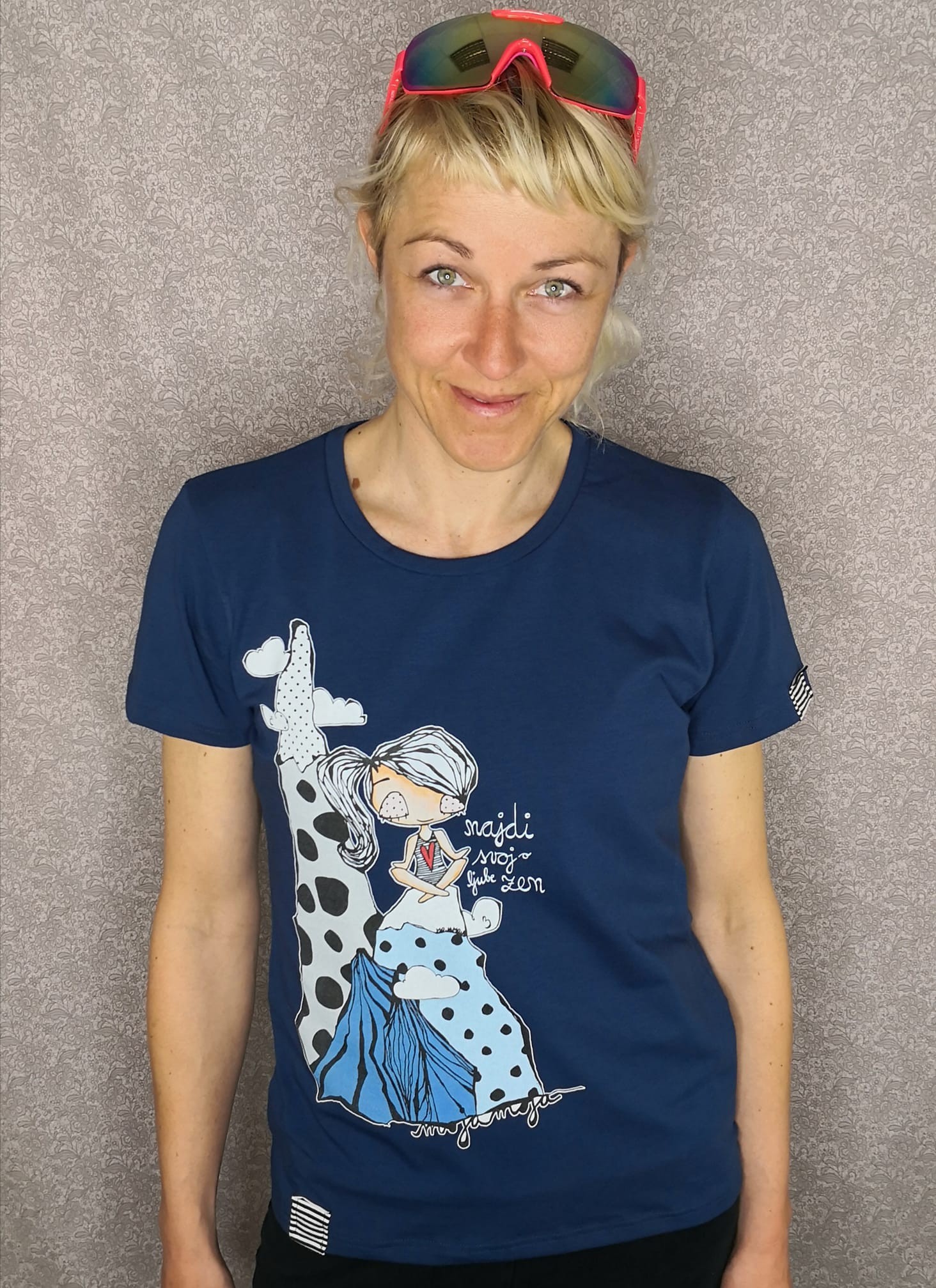 Blue Find Your Zen T-shirt