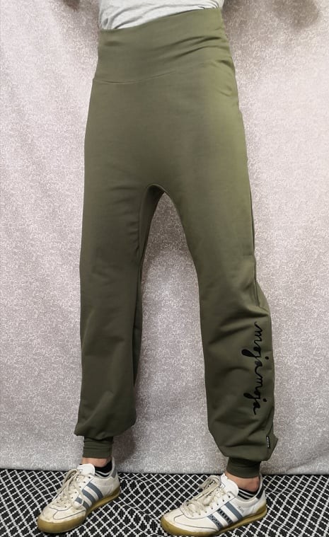 Green Moja Moja harem pants