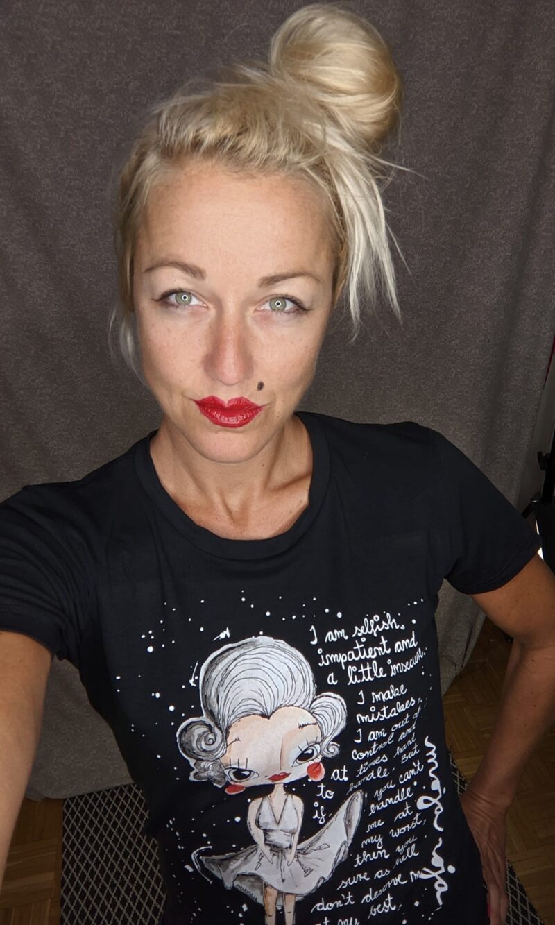 Black Merlinka T-shirt