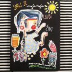 Laugh, love, live notepad