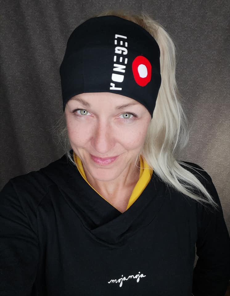 Black Marking Headband