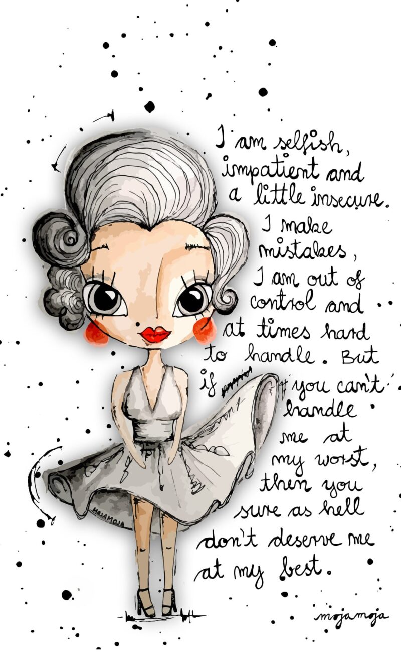 Merlinka art print