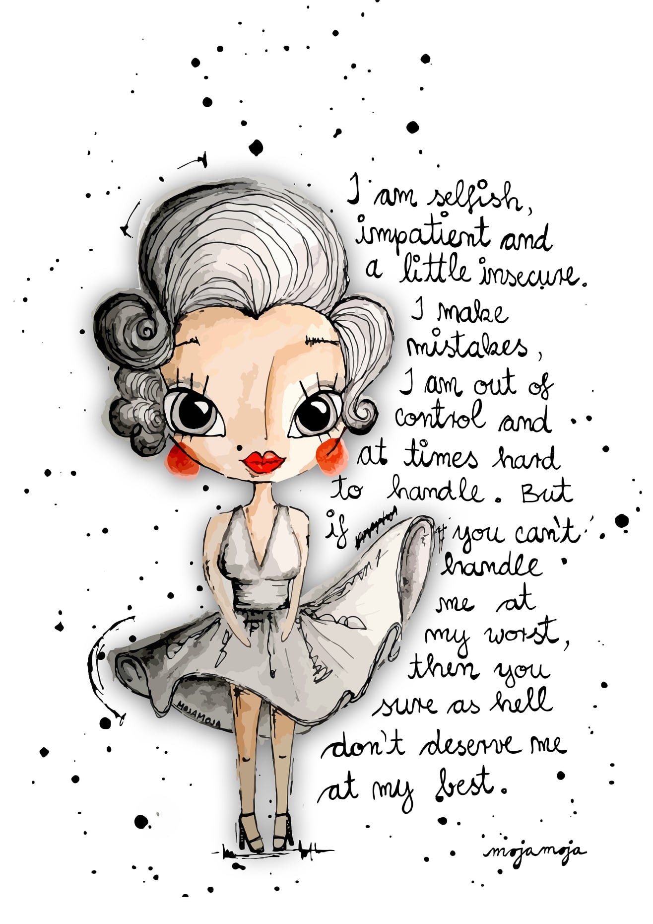 Art print Merlinka