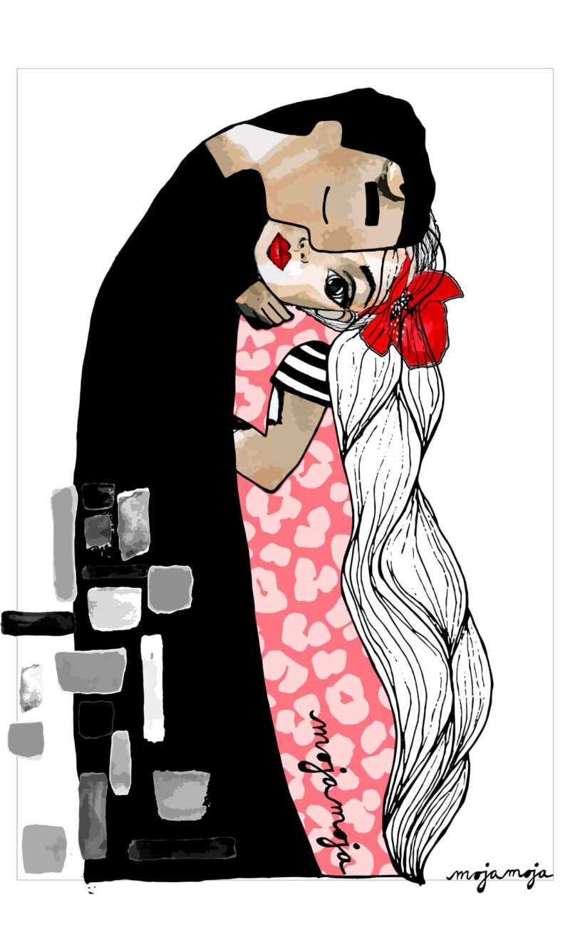 Art print Kiss