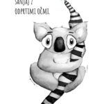 Art print Sanjaj z odprtimi očmi