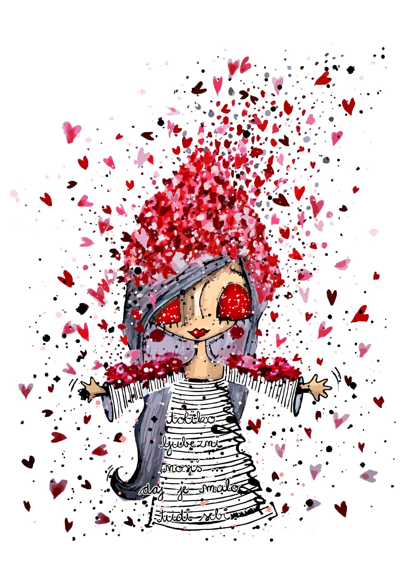 Art print So much love