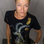 Ženska majica Kozorog - črna
