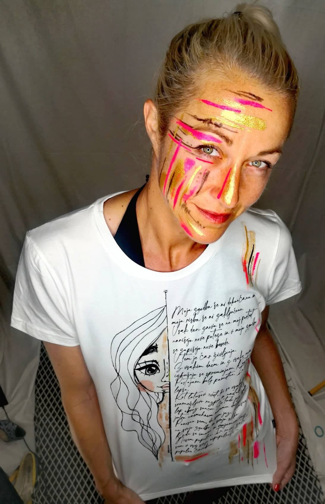 White Unfinished Story T-shirt