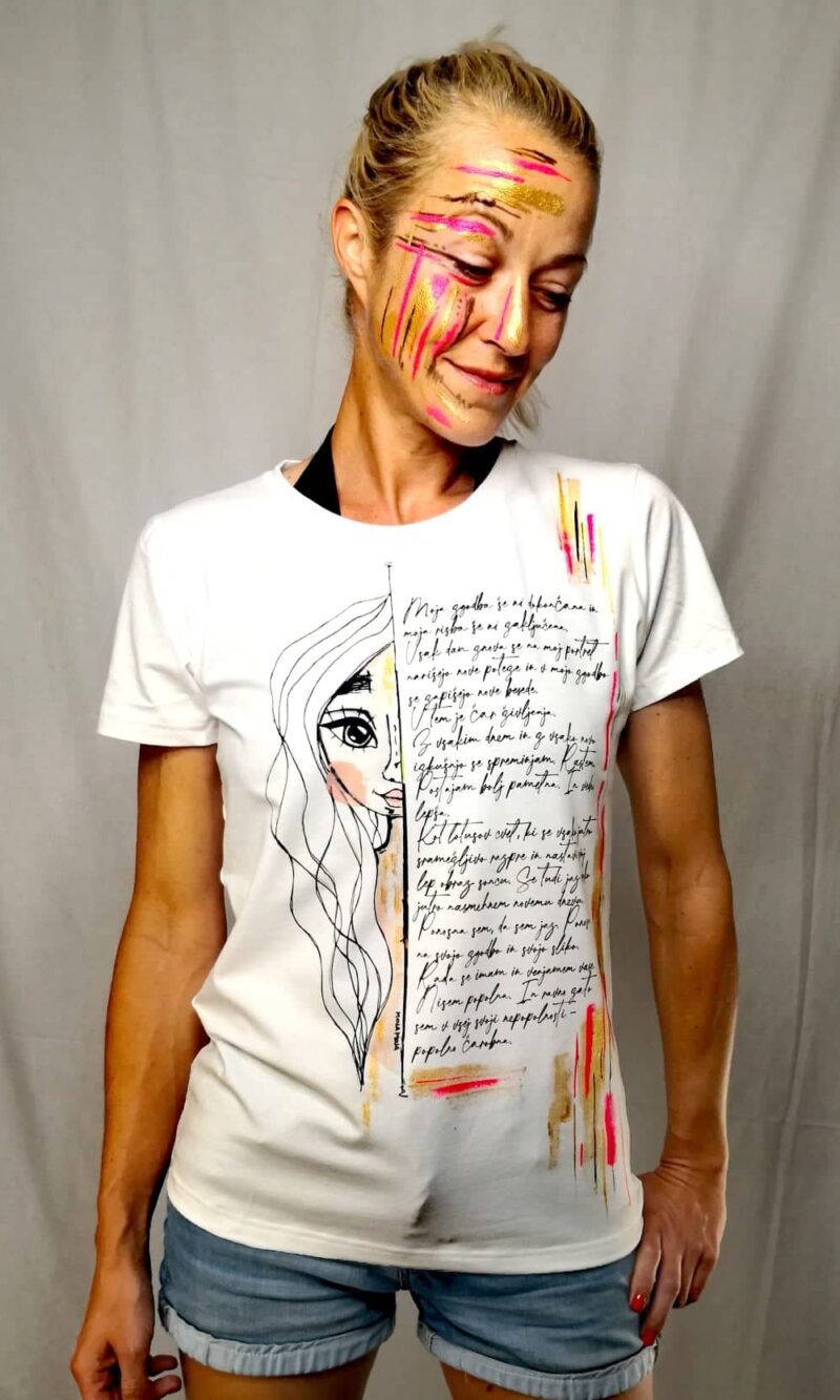 White Unfinished Story T-shirt