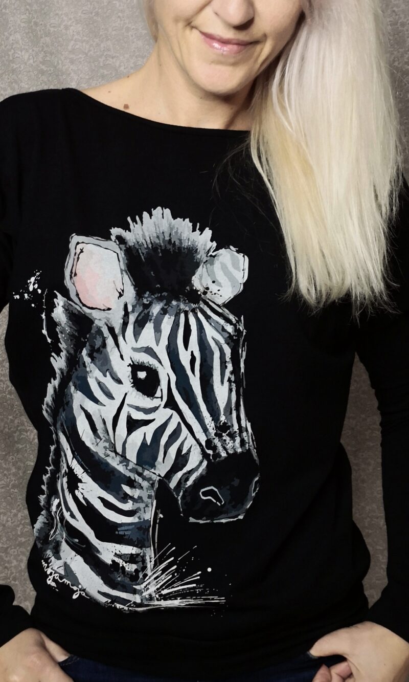 Zebra Shirt - long sleeve