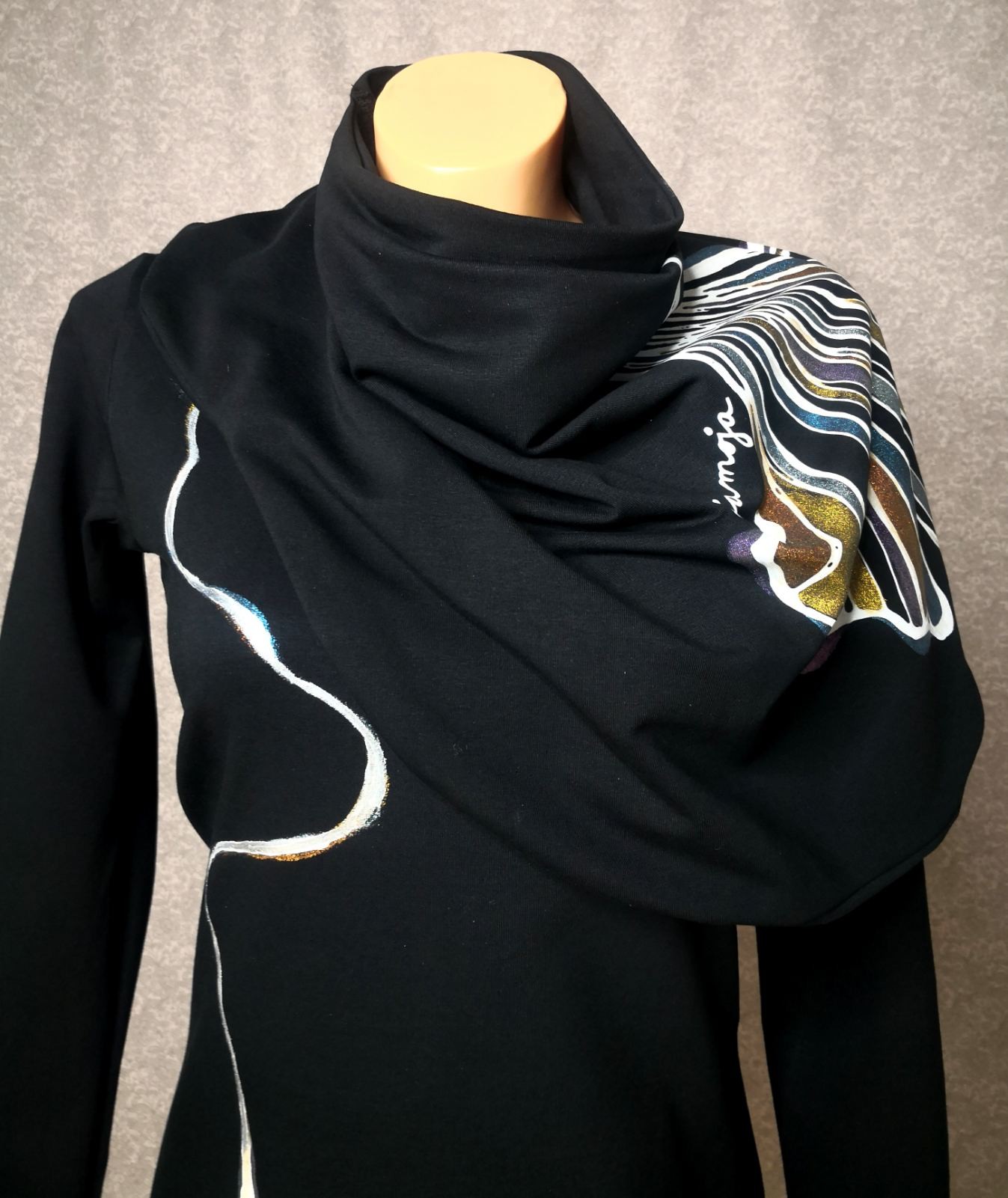 Gingko scarf