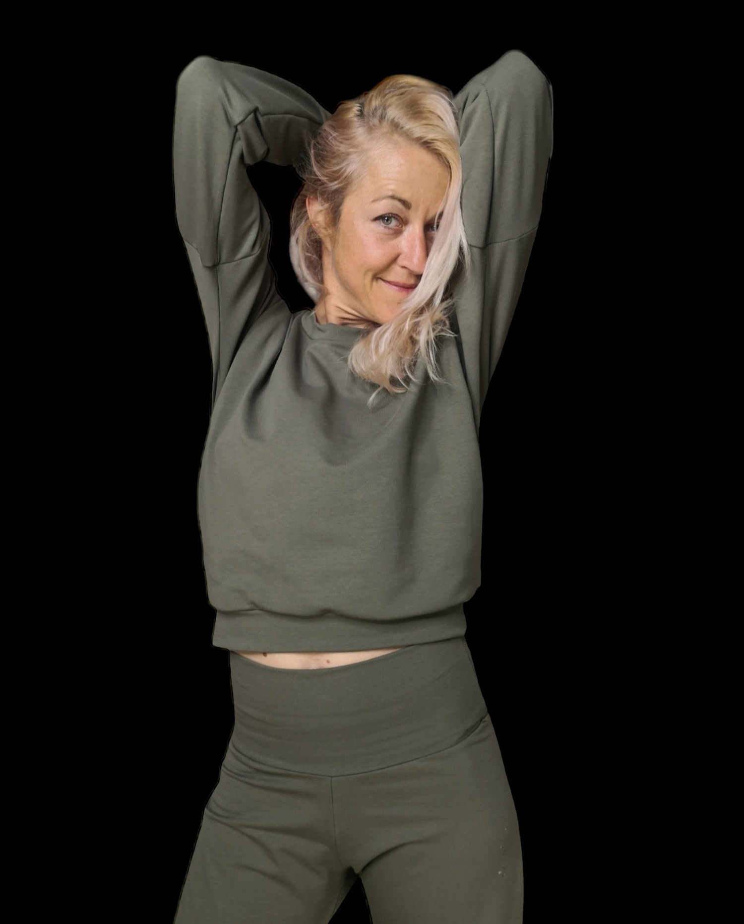 Sweatshirt - Olive Green