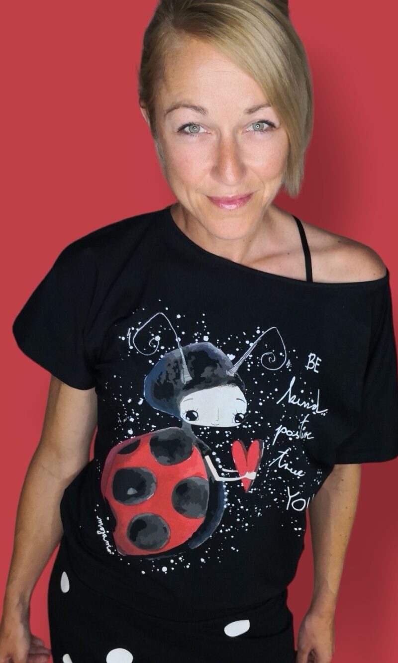 Black bat Ladybug true you