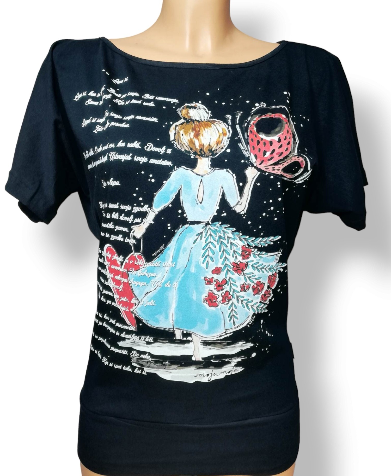 Črn netopirček Lepa si