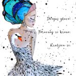 Art print Labodja kraljica