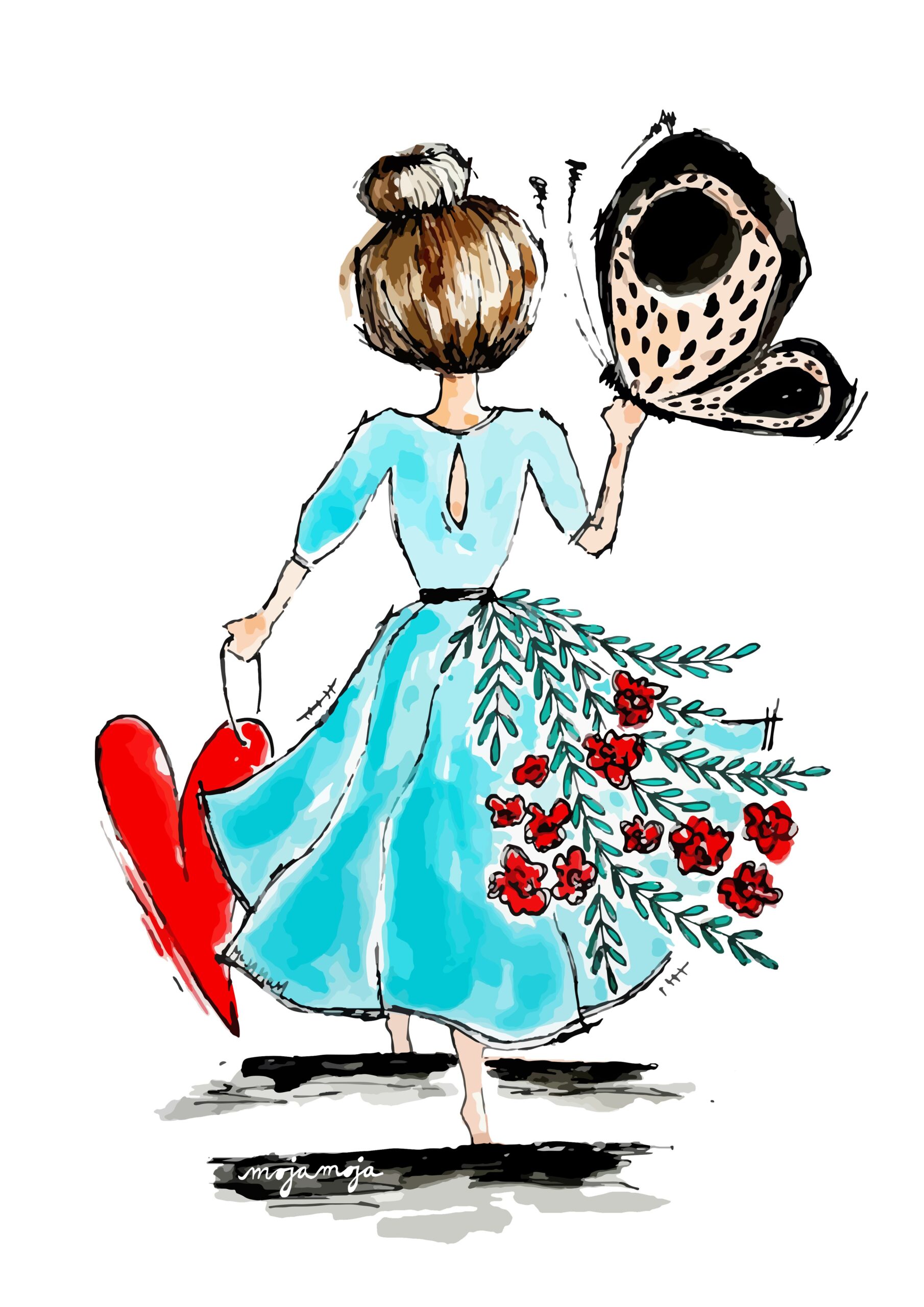 Art print You Are Beautiful