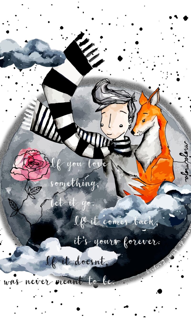 Art print The Little Prince