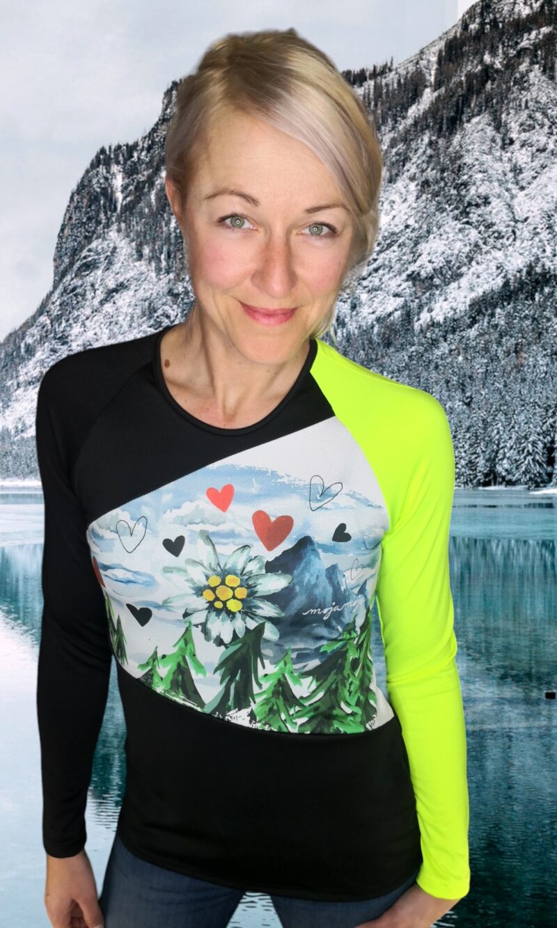Edelweiss T-Shirt, Neon SPORT 
