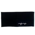 Pure black headband
