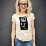 Beige short-sleeve Don't give a duck T-shirt
