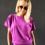 Pure violet majica netopir