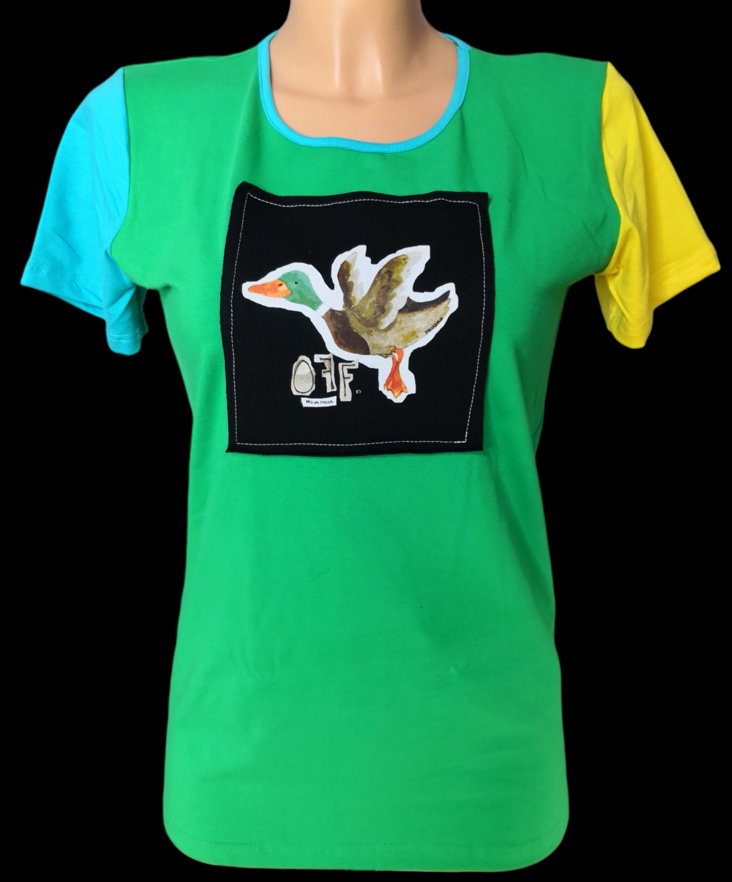 Green *UCK OFF T-shirt