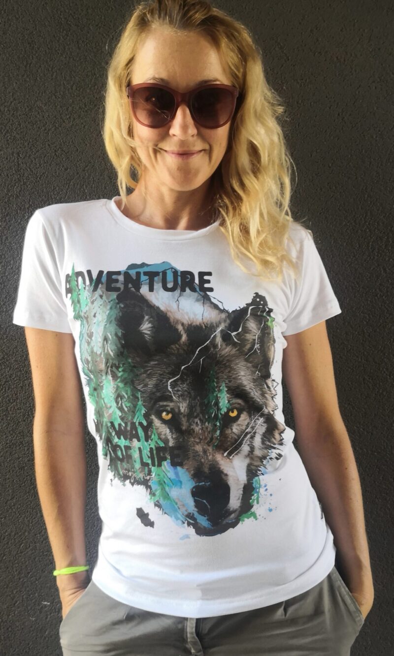 White My way of life T-shirt