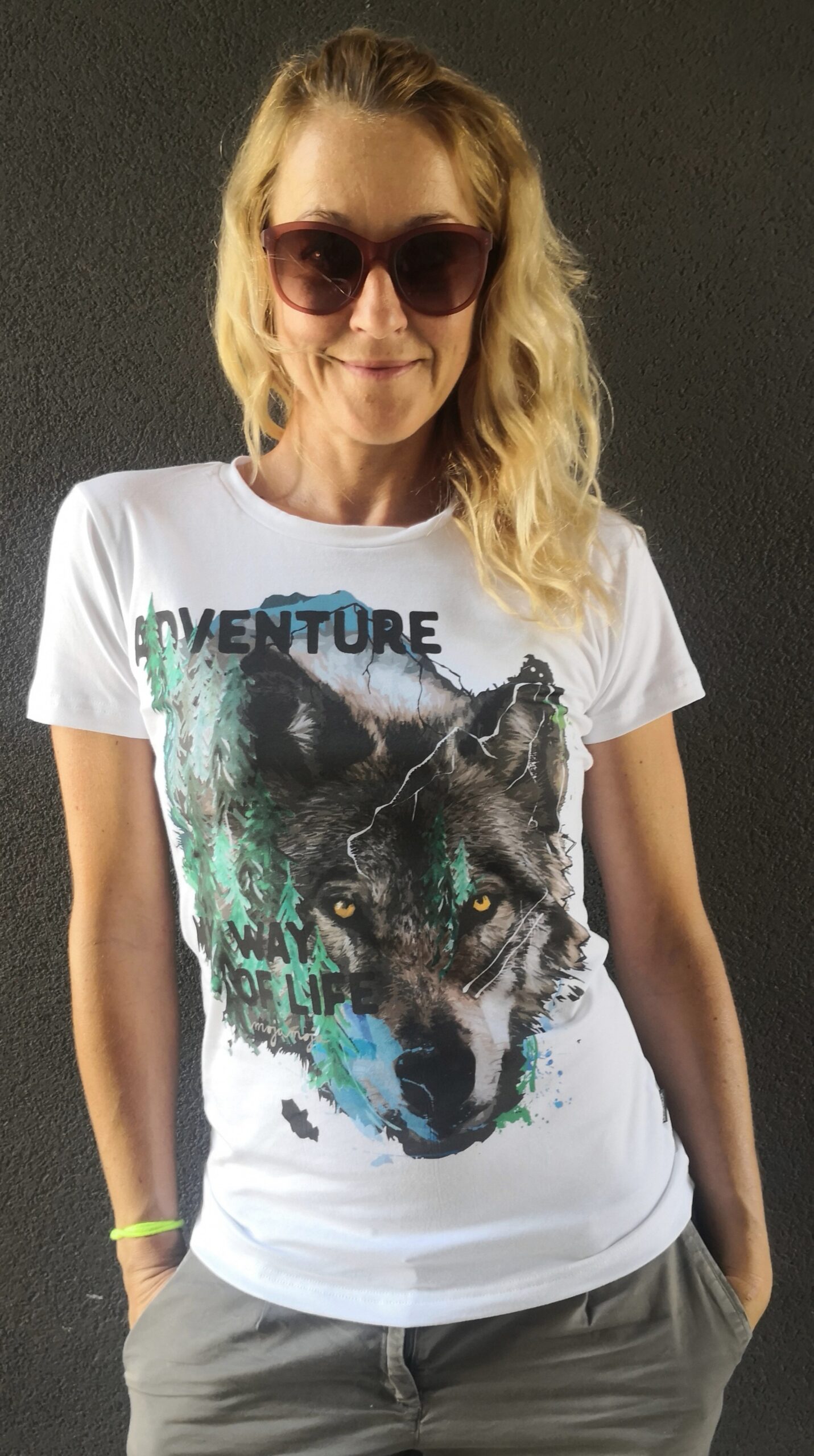 White My way of life T-shirt