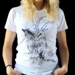 White women's GRS Kozorog T-shirt