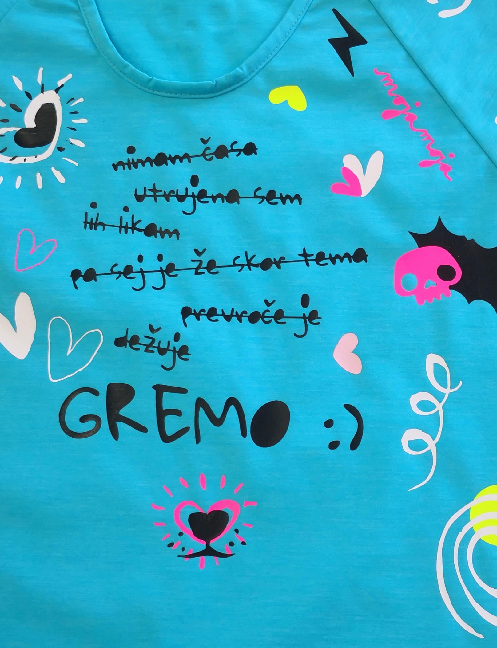 Športna majica Gremo