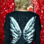 Wings - black bat long sleeve
