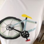 Men's T-shirt Furam po svoje bicycle white
