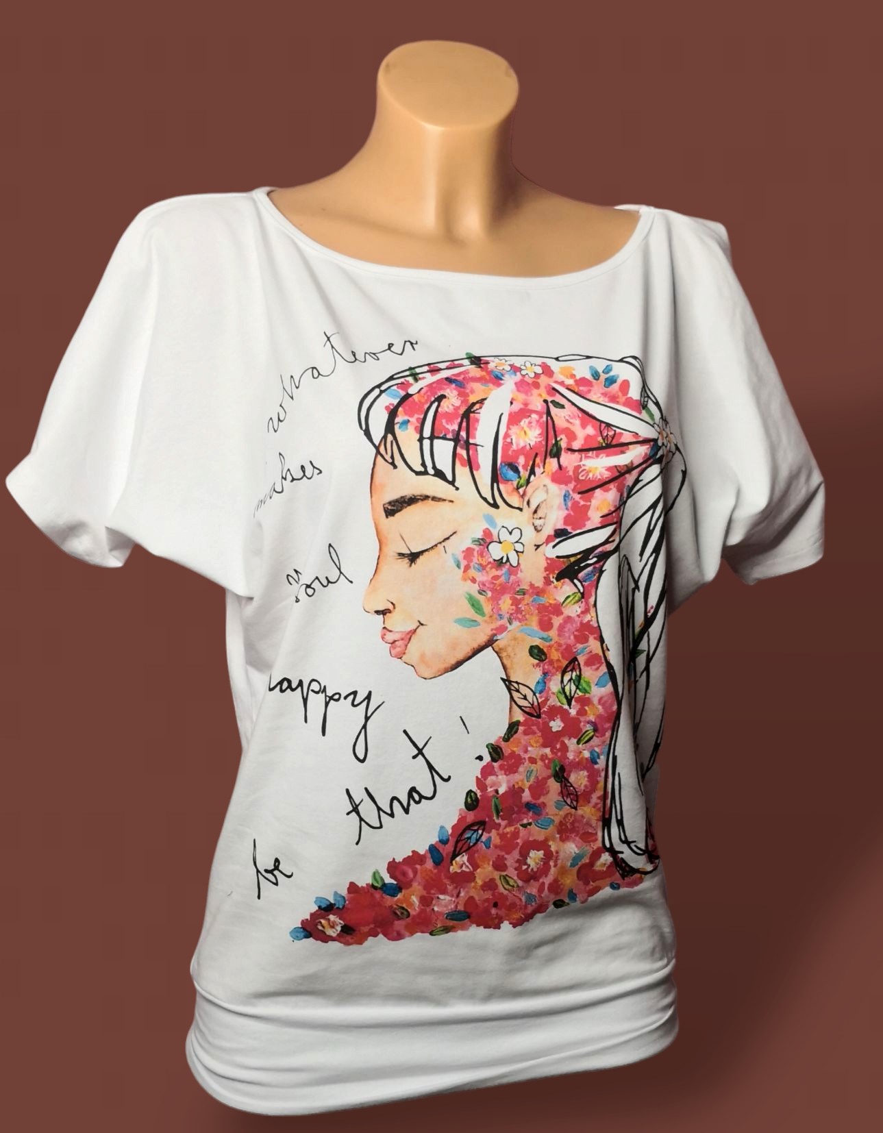 Netopirček white Be that KR T-shirt